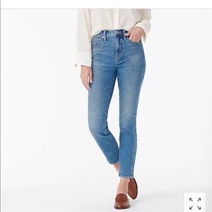 J. Crew 9" vintage straight jeans